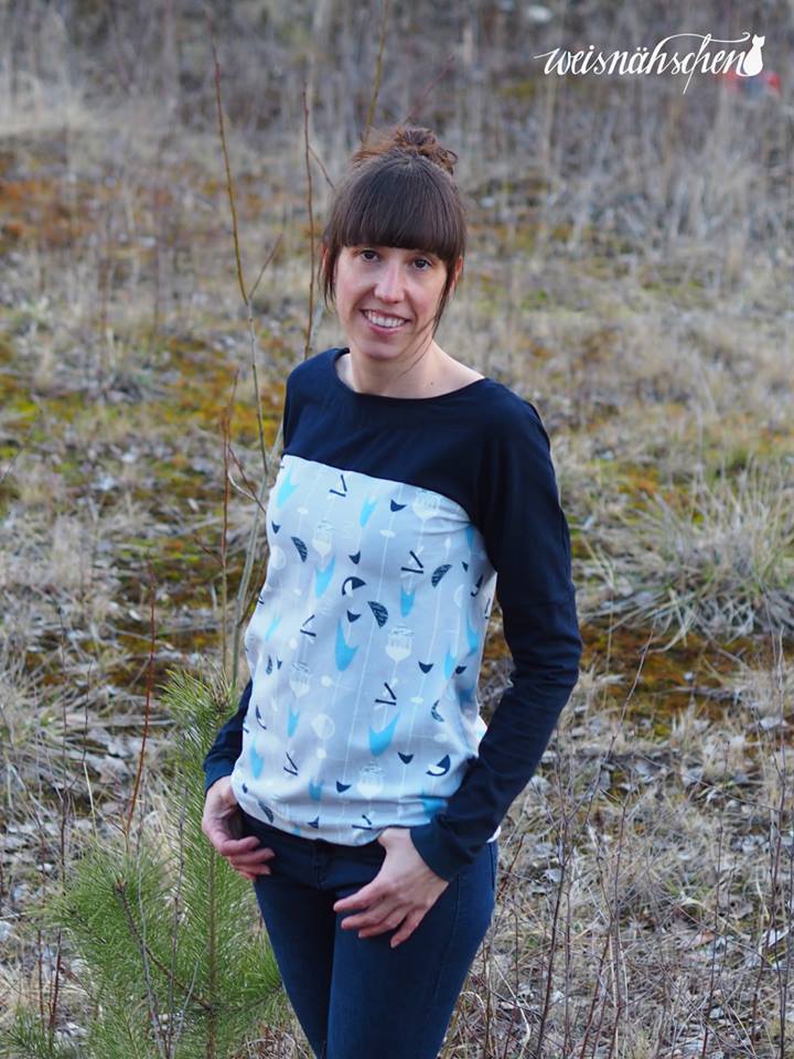 Designbeispiel: lillesol women No.28 Frühlingsshirt