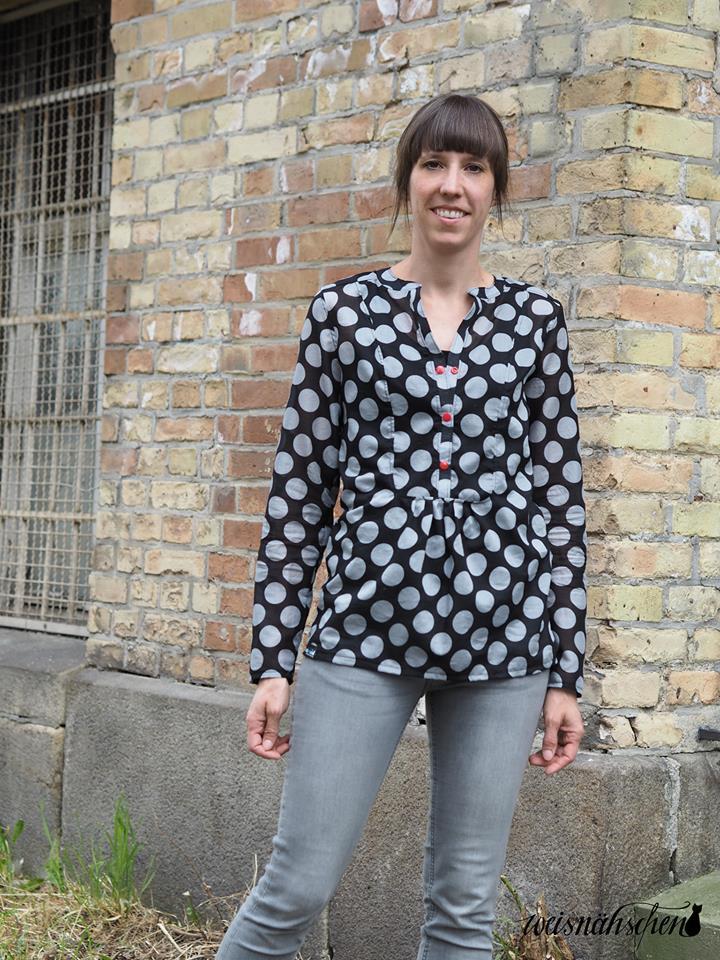 Designbeispiel: lillesol women No.20 Evita-Bluse