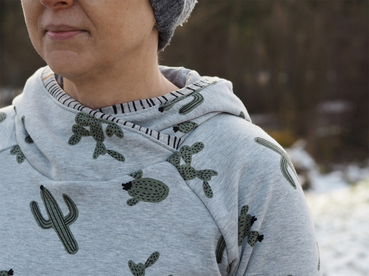 Designbeispiel: lillesol women No.39 Raglan-Hoodie