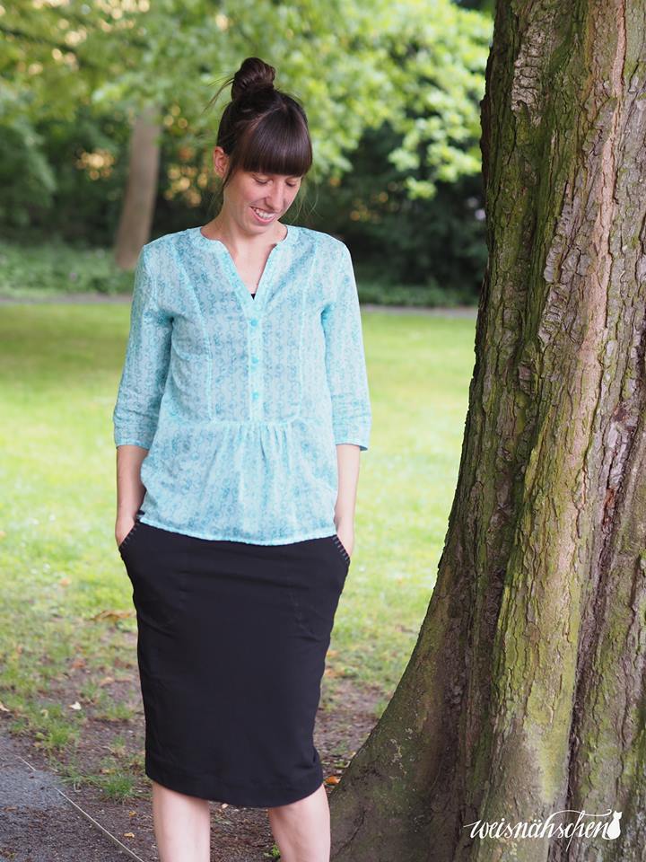 Designbeispiel: lillesol women No.20 Evita-Bluse