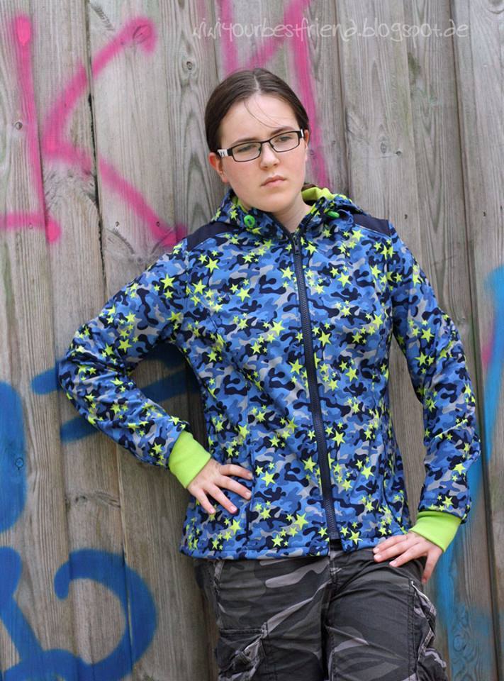 Designbeispiel: lillesol women No.21 Softshelljacke