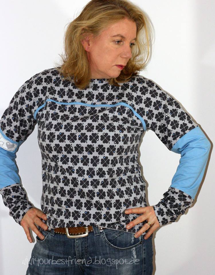 Designbeispiel: lillesol women No.28 Frühlingsshirt